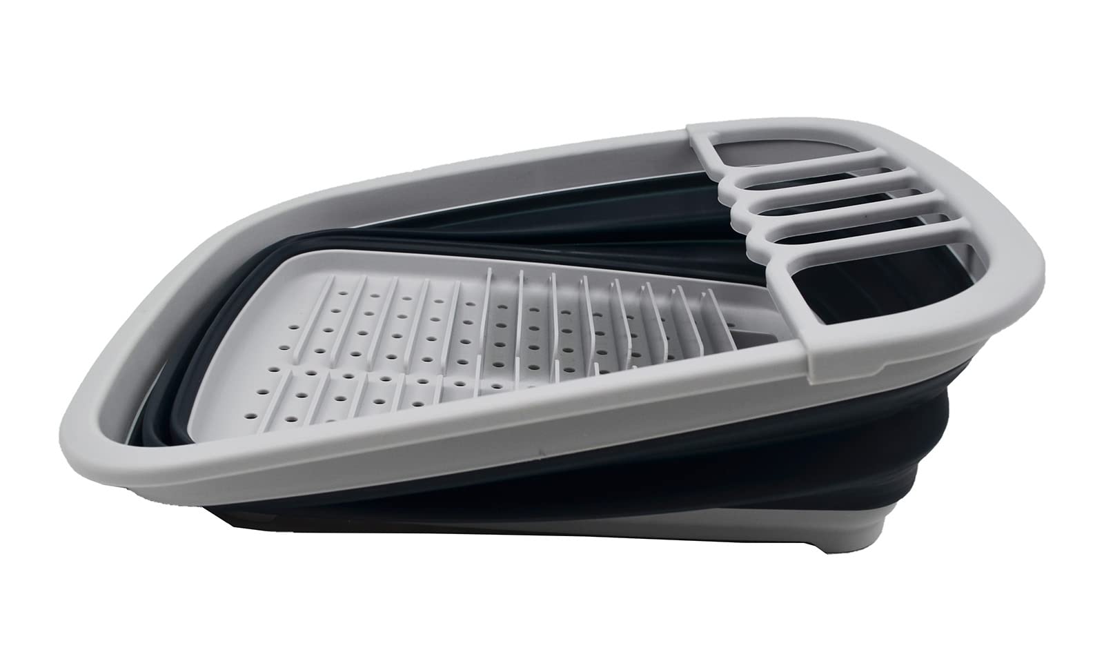 SAMMART Égouttoir à Vaisselle Pliable De 8 L - Égouttoir Pliable