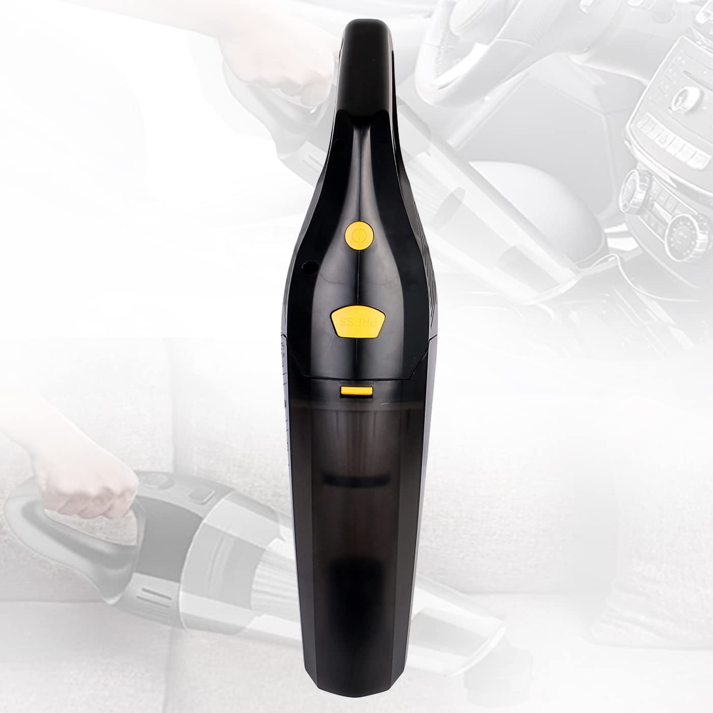 Aspirabriciole Senza Fili, Aspirapolvere Potente 5V 40W Autonomia 20 Minuti di Lavoro Aspirabriciole Ricaricabile Ricarica Rapida USB, per Casa/Auto/Ufficio