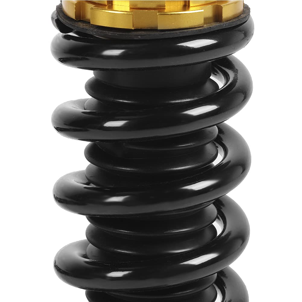 4 szt. Amortyzator Amortyzator Zestaw do Obniżania Zawieszenia Coilover Pasuje do Supra Base Hatchback 2D 3.0L 86-92 z regulacją Wysokości Regulowany Przód Tył w Zestawie a Jest to w Pełni