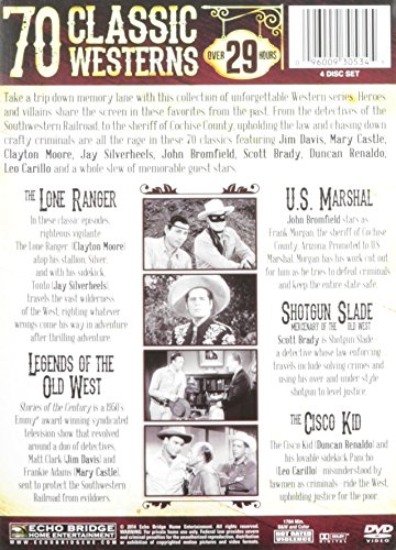 Películas clásicas del Oeste estadounidense en 7 DVD para evitar cortes de streaming 3