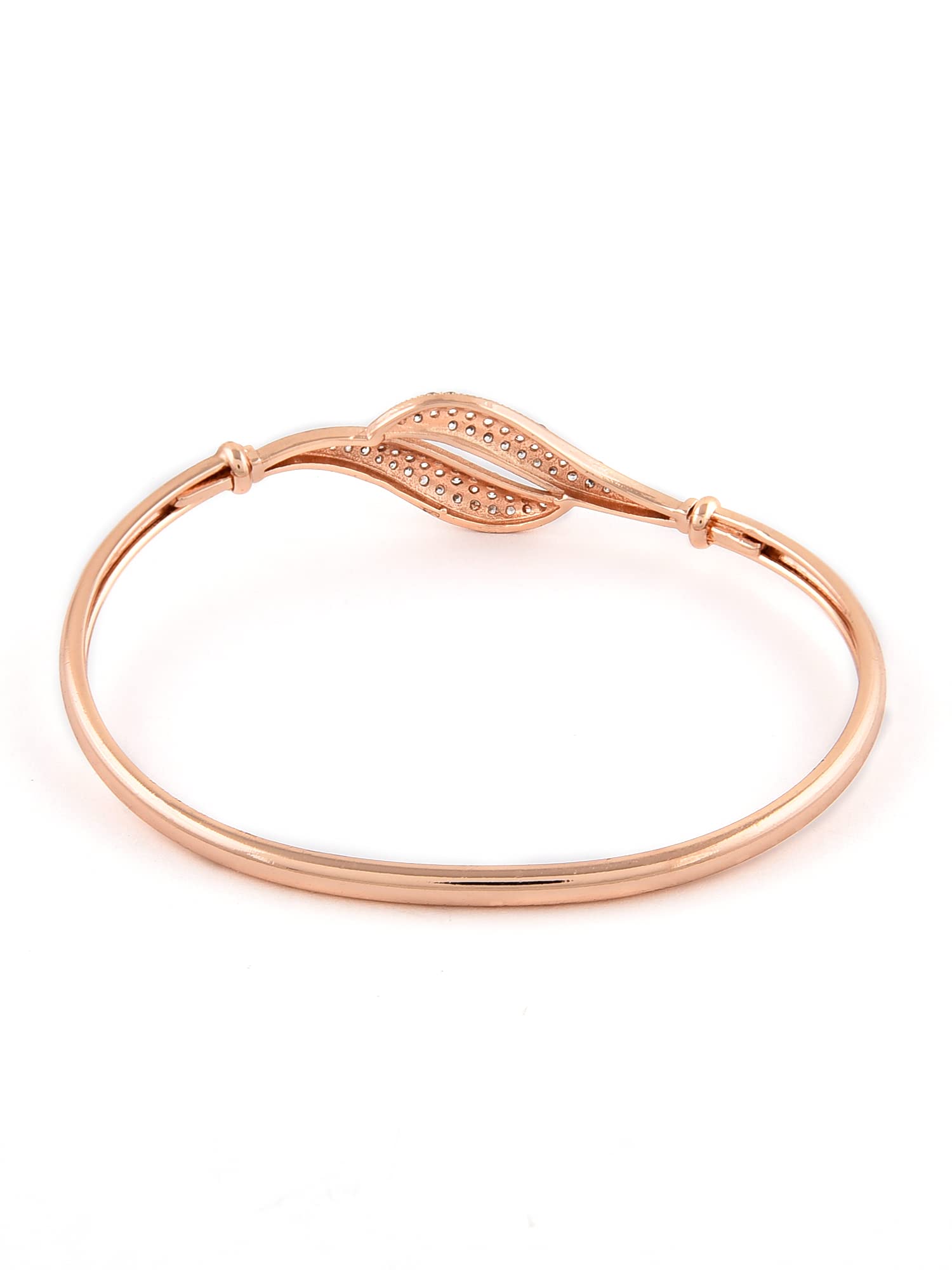 CZ Bangle Style Brass Kada For Women