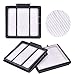 Waroom Replacement Parts Compatible With Shark ION Robot Vacuum Cleaner RV750_N RV720_N RV700_N RV760 RV761 RV850 RV850BRN, Replaces Part # RVFFK950, 6 Side Brushes, 3 Pre-Motor Filter, 1 Main Brush