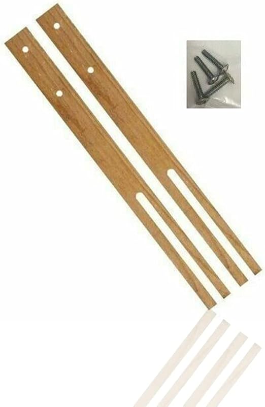 SAVING HUB Quality Wood Pair Of Headboard Wooden Struts 60 Cm Legs