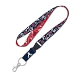 WinCraft ATLANTA BRAVES SCATTER LANYARD W/DETACHABLE BUCKLE 1