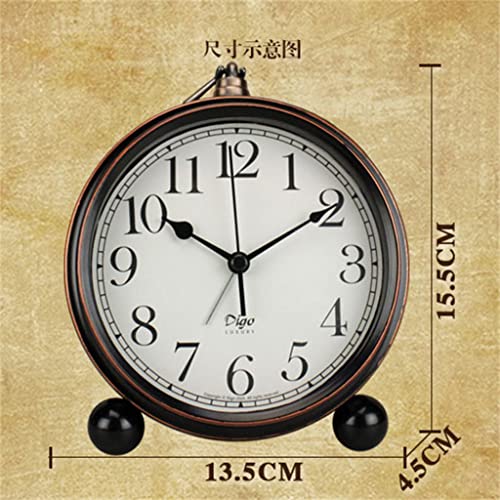 Ljmxg Clock Products American Table Clock Retro Alarm Clock #TOP1