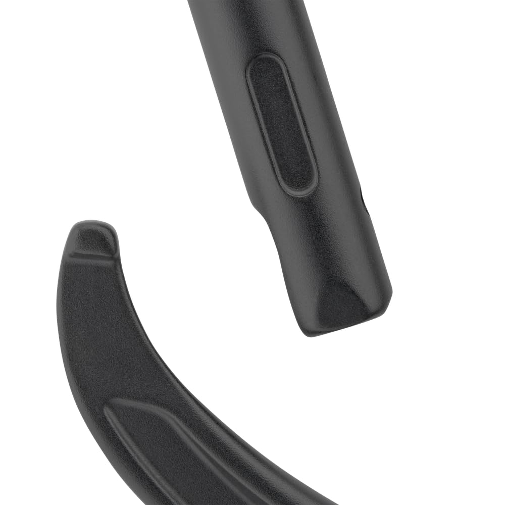 Salewa Ortles karabińczyk prosty, czarny, UNI