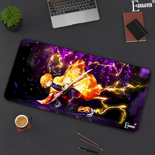 Image of Anime fearturing Large Gaming Mouse Pad, Extended Desktop Mat, 58 x 28 cm (DS 6)