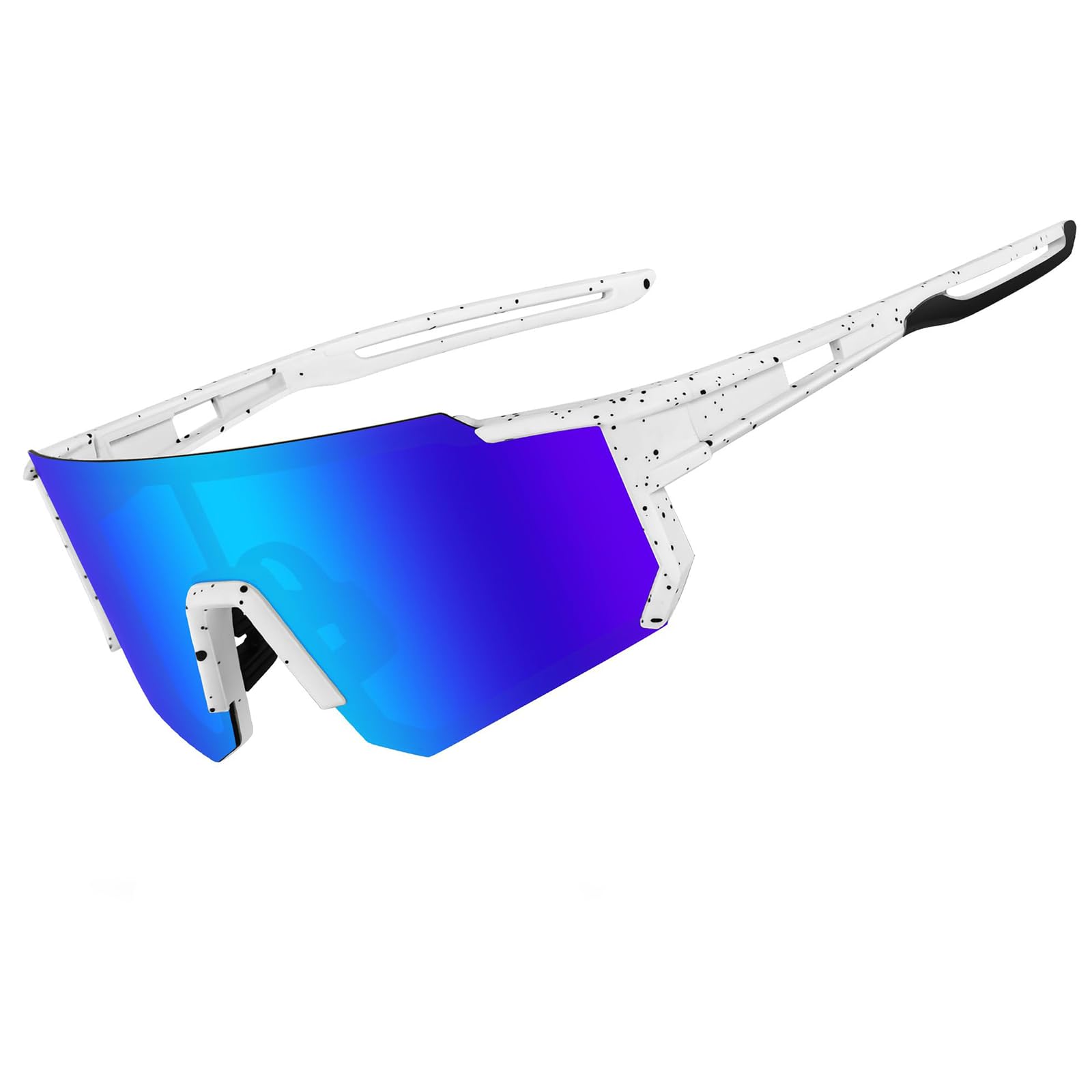 Occhiali da sole sportivi polarizzati per uomo e donna, protezione UV per esterni, occhiali da sole, ciclismo, pesca, baseball, corsa