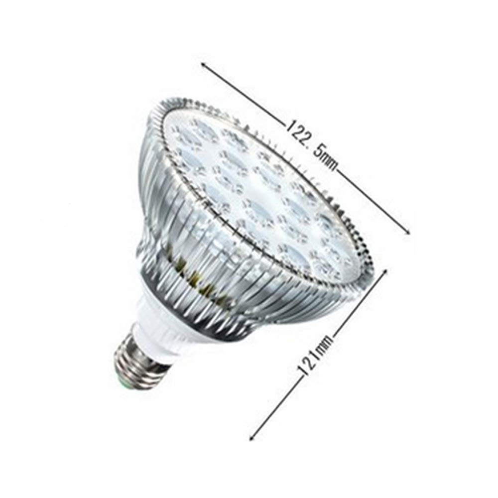 Luz Acuario 54W Aquarium LED Lighting Completo Spectrum Coral Reef Plantas CRECIENDO LUZ Tanques DE Pescados ACUARIOS para LOS REFUGIOS DE Algae DE SUPM Acuario lámpara (Color : 18G)