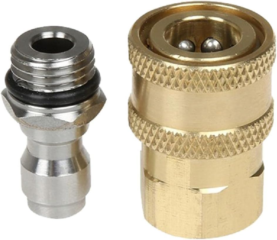 2 Pcs Pressure Washer Adapter 3/8 Inch Quick Connect