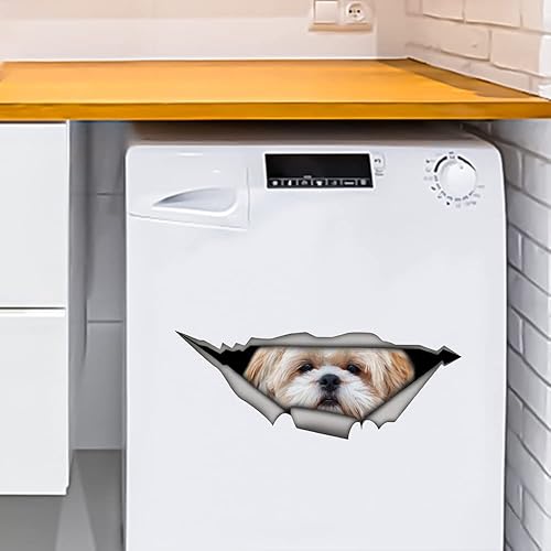 Miniatura 3 de Shih Tzu - Adhesivo para coche, diseño de perro
