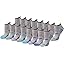 Grey Heather Blue Assorted (16 Pairs) Grey Heather Blue Assorted (16 Pairs)