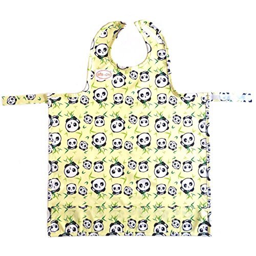 BIB-ON, Full-Coverage Bib and Apron Combination for Infant, Baby, Toddler Ages 0-4.