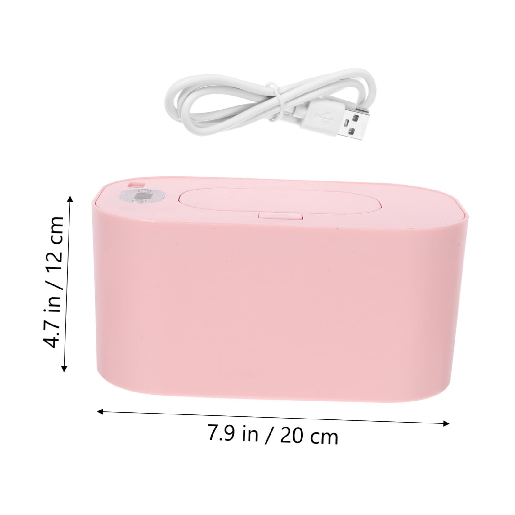 SUPVOX Large Capacity Wet Tissue Heating Box Durable Wipe Warmer for Thickened Wipes Low Power Constant Temperature Design Practical Diaper Wipe Warmer for Home Travel