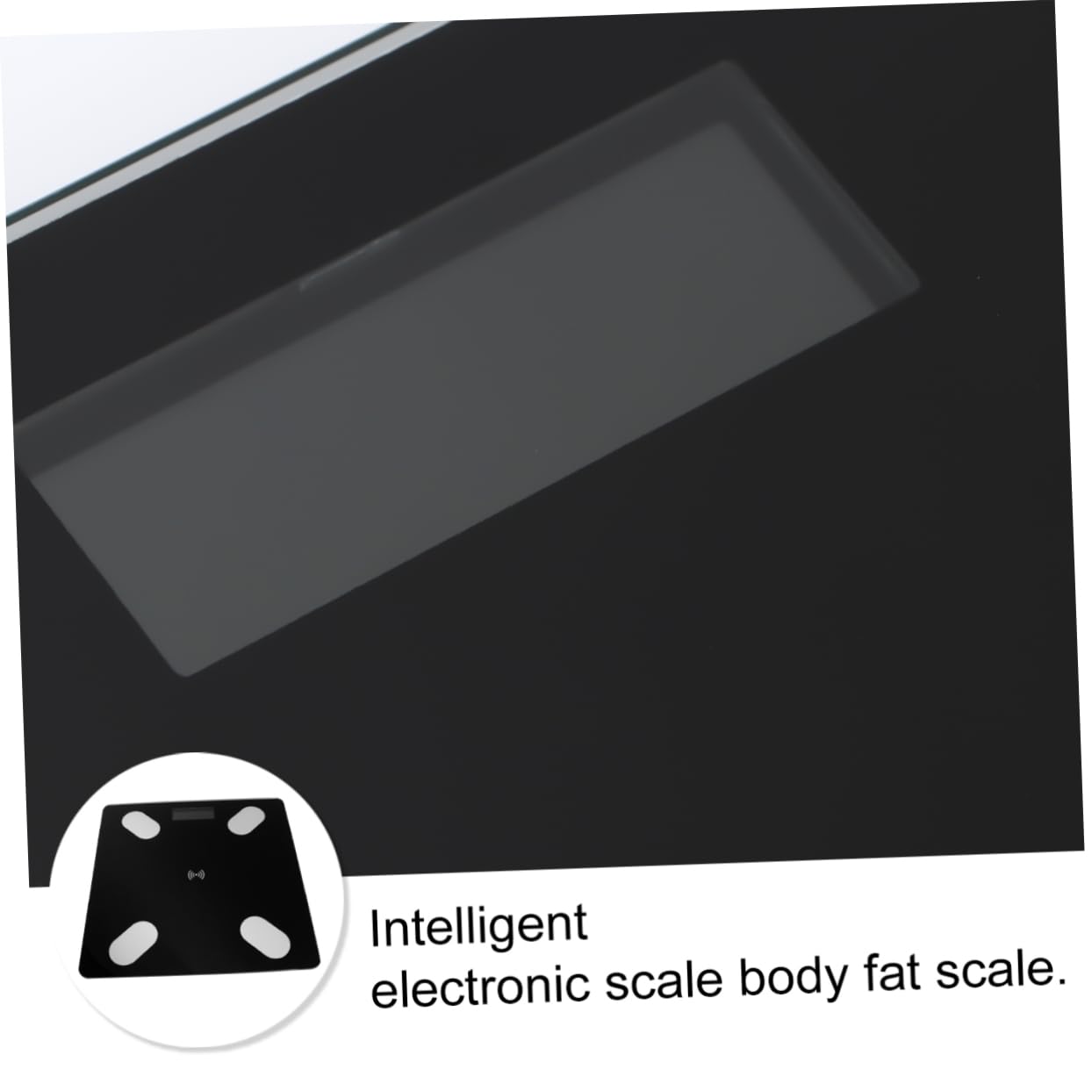 Baluue Báscula Electrónica Inteligente para Grasa Corporal y Peso Corporal Balanza Digital de Cuerpo con Tecnología Inalámbrica Báscula de Bioimpedancia para Seguimiento de Salud Casa