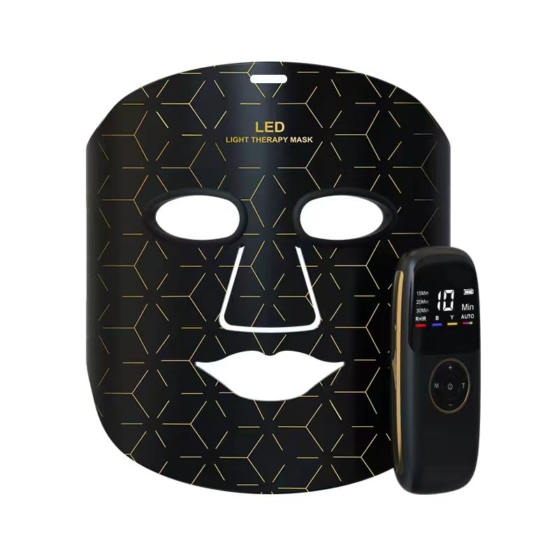 Beauty LED mask - Infrared light therapy led facial light Photons Facial Skin Care Wrinkle reduce anti-acne facial light