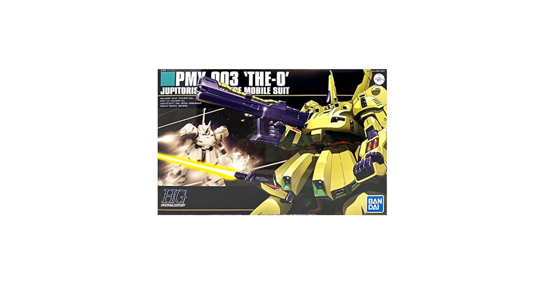 1／144 HGUC PMX-003 ジ・オ (完成品) HGUC1/144『PMX-003 ジ・O(アニメカラー版)』改修完成品レビュー