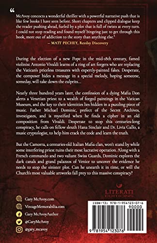 Image of The Vivaldi Cipher (Vatican Secret Archive Thrillers)