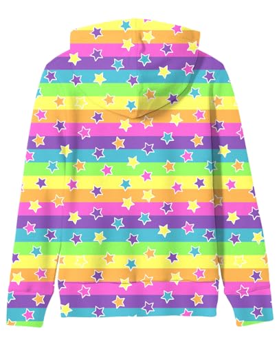 Ahegao Kids Hoodies for Girls Bright 3D Printed Sweatshirts 4-14T Boys Casual Hooded Pullover2