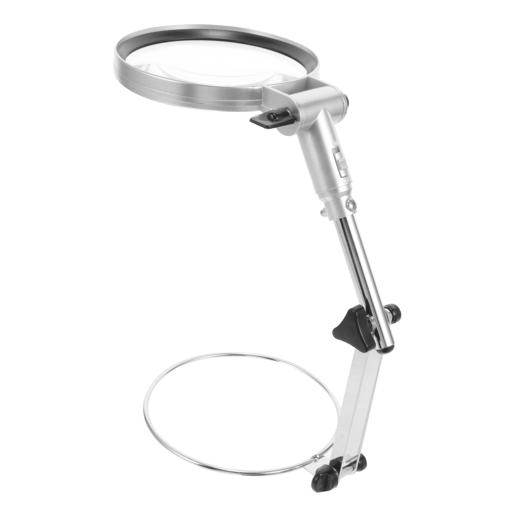 Lurrose Lampada Lente d Ingrandimento Da Tavolo Lente d Ingrandimento Mani Libere Luce Per Lavori Artigianali Cucito e Punto Croce