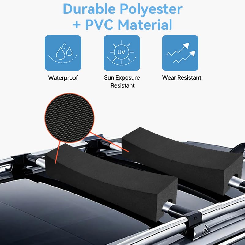 Frostfire Moontube - Aufblasbarer Dachträger Für Auto | Universal Für Surfbretter & Kanus