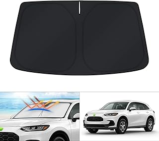 KUST Windshield Sun Shade for 2023 Honda HR-V HRV Sunshade Window Sun Visor Protector Foldable Blocks UV Rays Keep Your Car Cooler