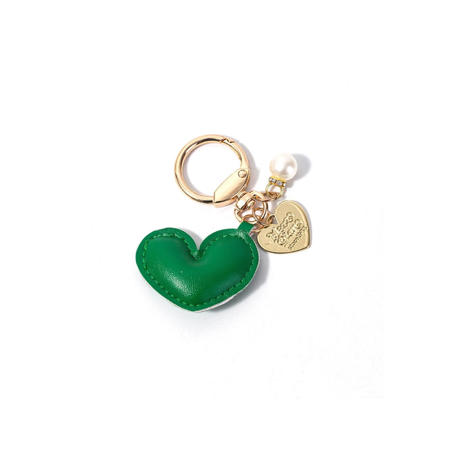 Fuqimanman2020 Llavero de corazón con dije de amor para bolsos, bolsos, monederos, llavero de corazón de poliuretano, regalo para el día de San Valentín, día de la madre, regalo para mujeres