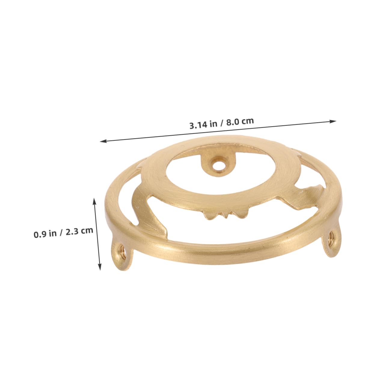 TEHAUX Light Head Buckle Lamp Shade Adapter Lamp Light Socket Replacement Shade Holder Lamp Parts for Table Lamp Repair Lamp Shade Accessory Lamp Holder Fixing Ring Copper