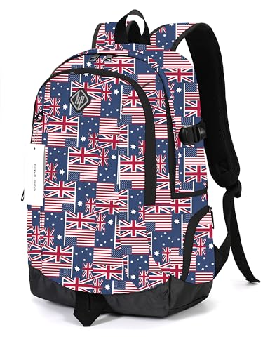 Image of rickyh style School Backpack Travel Bag for Men & Women Lightweight College Back Pack with Laptop Compartmen