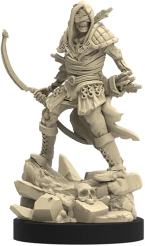 Miniatura 6 de Epic Encounters: Arena of The Undead Horde RPG Juego de rol de fantasía con 20 miniaturas detalladas, alfombrilla de juego de doble cara y libro de