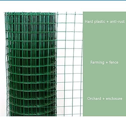 Recinzione in rete metallica antiruggine – ideale per forniture agricole e uso domestico da giardino, design rivestito durevole per la protezione del frutteto