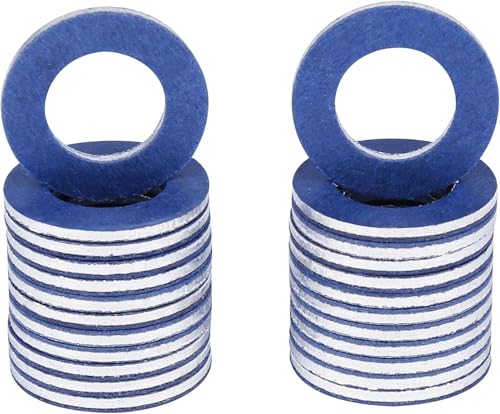 image for KOROP AUTO PARTS 90430-12031 (24Pcs) Aluminum Oil Drain Plug Gaskets F