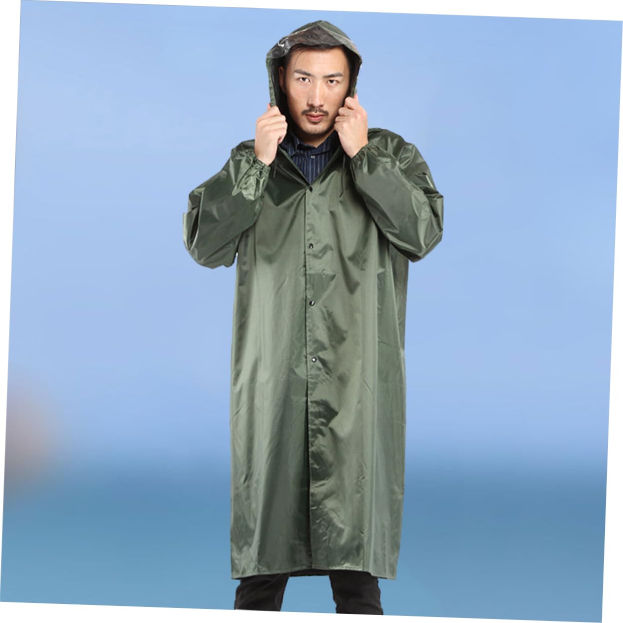 BESPORTBLE Poncho Antipioggia per Ciclismo all Aperto Multifunzione come Copertura o Materassino Resistente ai Graffi Facile da Trasportare e Pulire per Escursionismo e Attività all Aperto