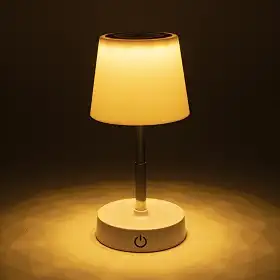 Abajur de Mesa LED com Base Antiderrapante Ideal para Quarto Escritório Estudo Recarregável Touch 3 Níveis de Luz Luminária Portátil sem Fio Dimerizável Premium