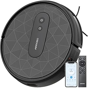 AIRROBO P20 Saugroboter mit 2800 Pa Saugkraft, APP Steuerung, 120 Min Laufzeit, Staubsauger Roboter WLAN optimiert für…