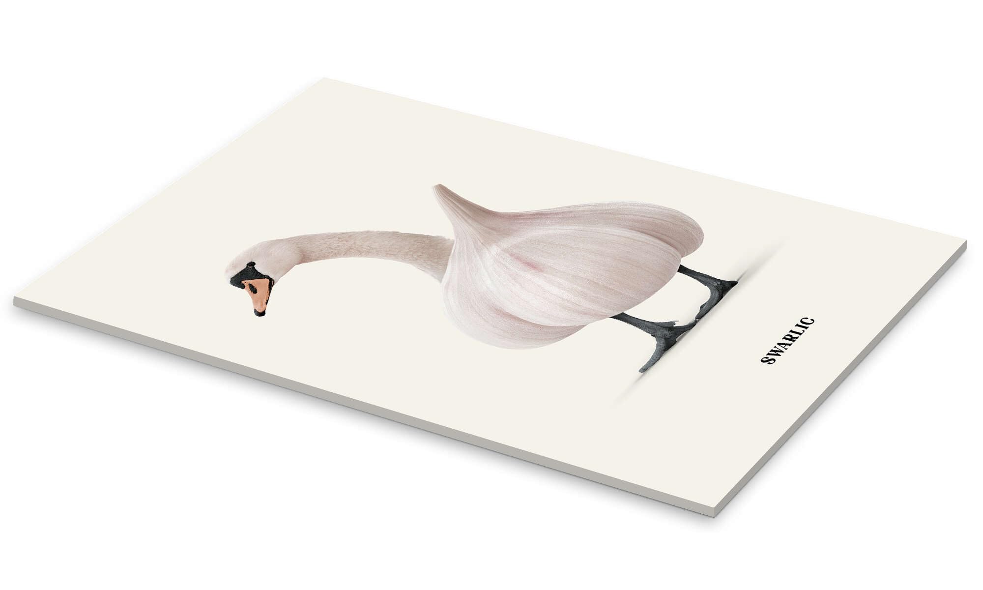 Posterlounge Swarlic Acrylglasbild | 40 x 60 cm von Jonas Loose Beige Wandbilder Wanddeko