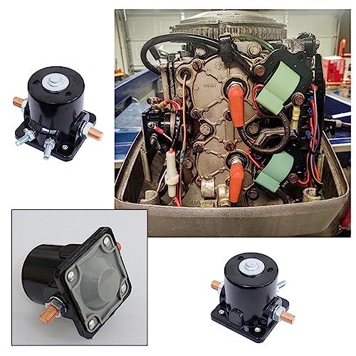 2X Starter Relay Solenoid Switch 12V para Johnson Evinrude Motor Fuera de Borda OMC Mercury Sierra Marine 18-5808 3217124 380095 383622 389398 389493 395419 47886 47886T 582708 586180 SMR6003 miniatura 3