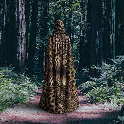 Cape durable pour cosplay léopard EdWal en tissu résistant adulte - 6