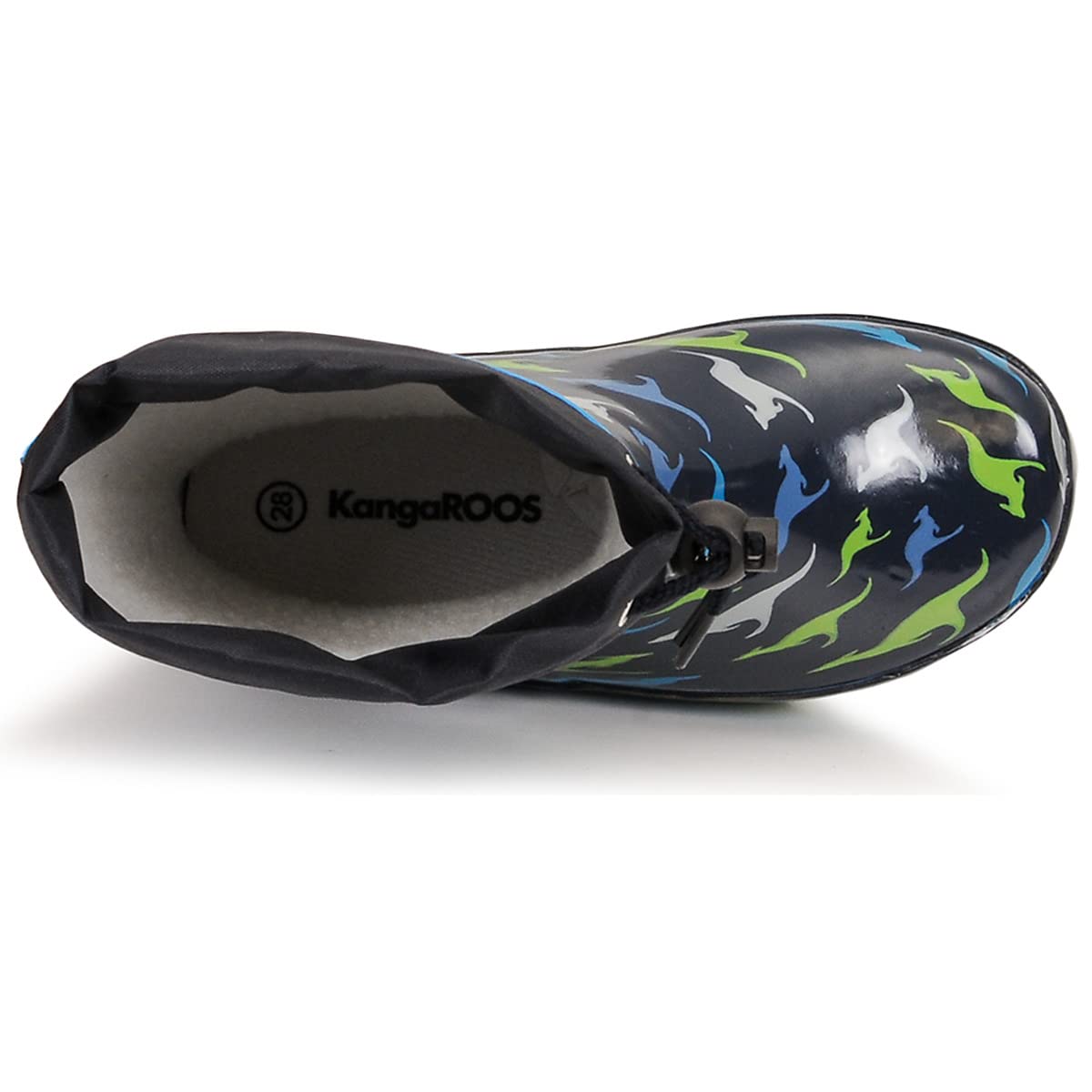 KangaROOS Jungen K-rain Gummistiefel, Dk Navy Kangaroo, 34 EU
