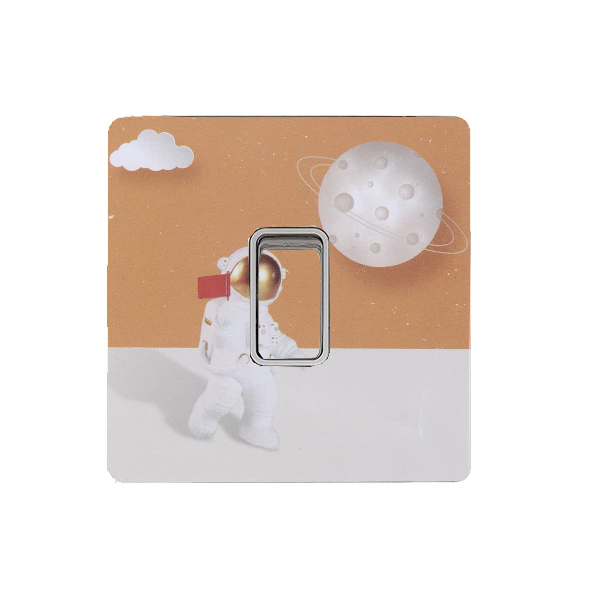 Adesivo Interruttore Luce Lampadina Aperta