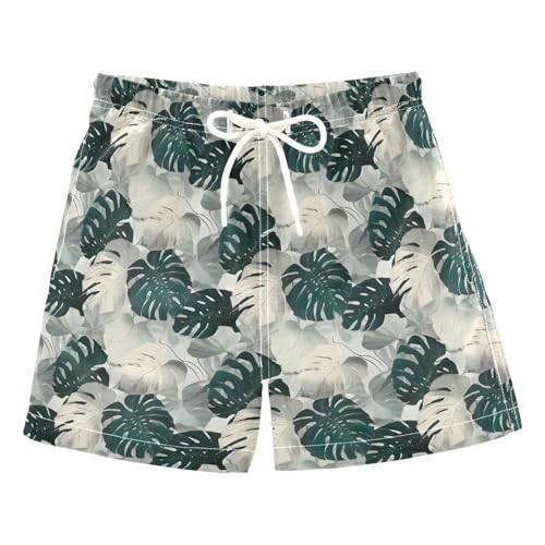 Toddler Boys Swim Trunks Kids Swim Shorts with Pockets Bathing Suit Boy Swimsuit Summer Beachwear