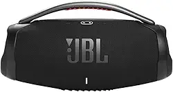 JBL Caixa de Som, Boombox 3, Bluetooth, À Prova D'água e Poeira - Preto