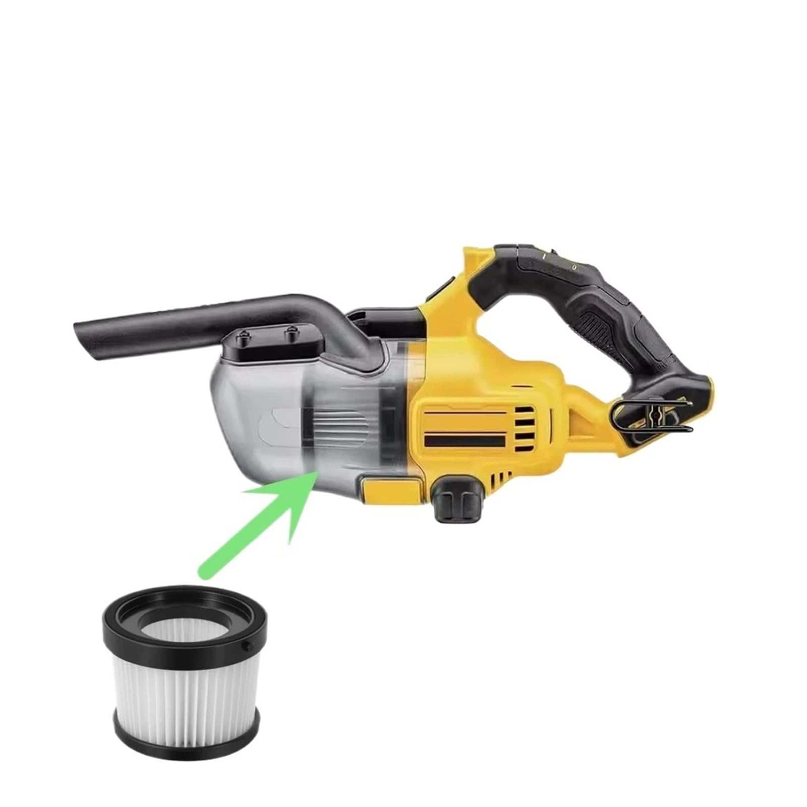 Filtro De Repuesto For Aspiradora De Mano Inalámbrica, Compatible Con DEWALT, DCV501HB, Compatible Con Makita, 2/4 Uds.(4pcs)