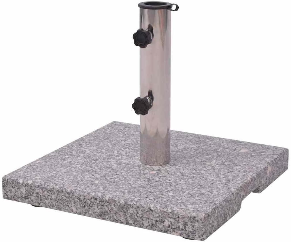 vidaXL Patio Parasol Base, Sturdy Umbrella Stand, Fun Outdoor Stability for Shade on Your Deck!