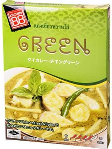 Amazon キッチン88 タイカレー チキン グリーン 200g ドーバーフィールドファーイースト 食品 飲料 お酒 通販