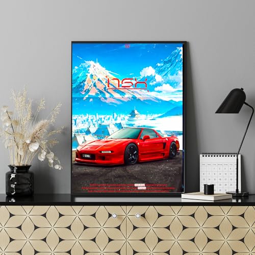 Image of Postlate A4 Poster with Frame - Printed Wall Art Poster for Living Room, Bedroom & Office Decoration (Design 10)