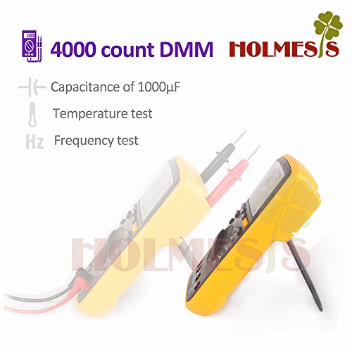 Image of Fluke 17B+ Digital Multimeter 600V Over-Voltage Indicator 4000 Counts Current Measurement Diode Test & Data Hold Temperature & Humidity Specifications Altitude Compatibility Fuse Protection