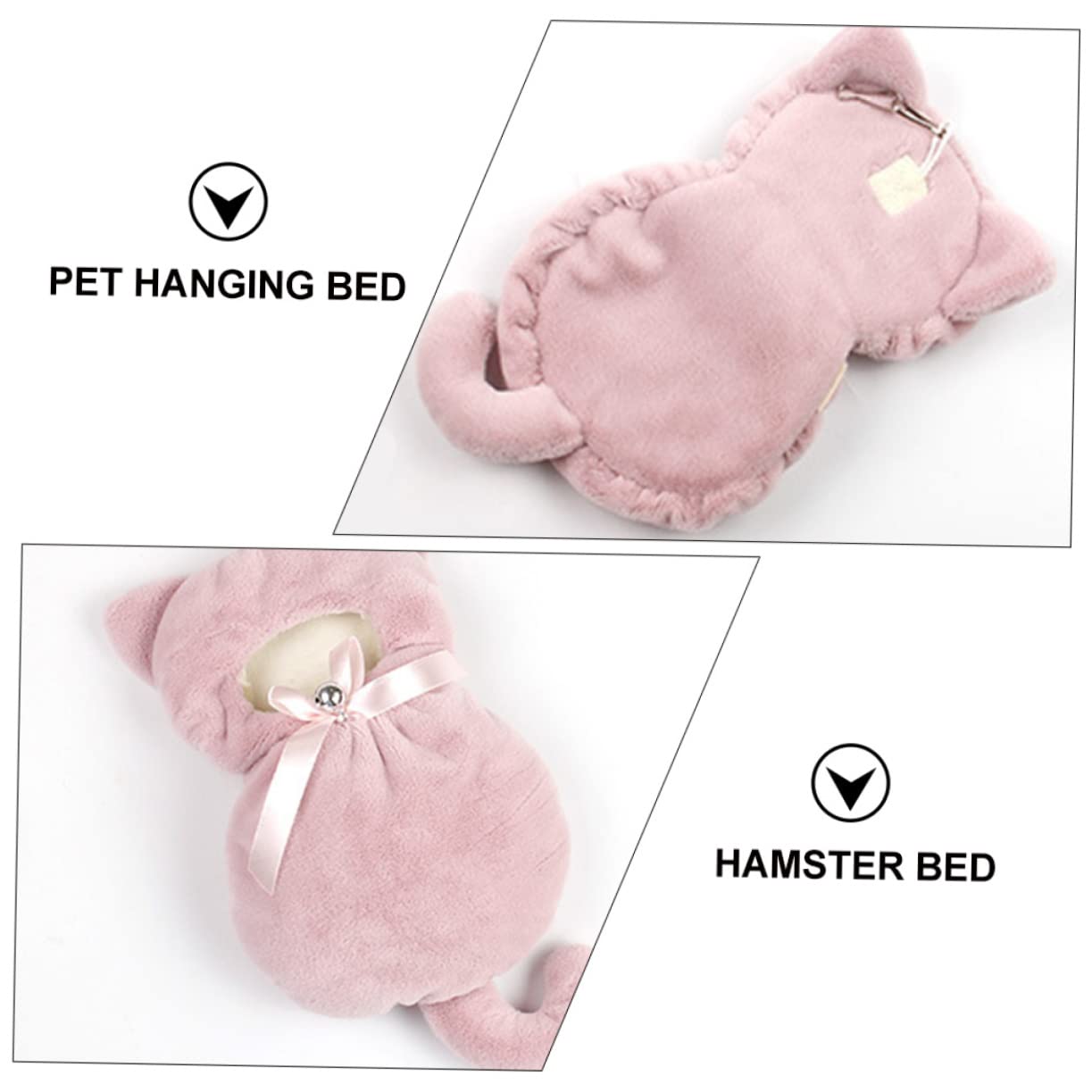 BESPORTBLE 3stücke Hängende Hängematte Für Haustiere Warmes Hamsterhaus Und Schlafsack Für Kleintiere Für Nagerkäfige Leicht Zu Reinigen Verwenden Gemütlicher Rückzugsort Für Ihre