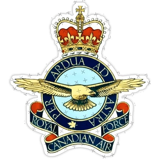 CANADA Canadian Air Force RCAF AIRCOM Badge 4,8