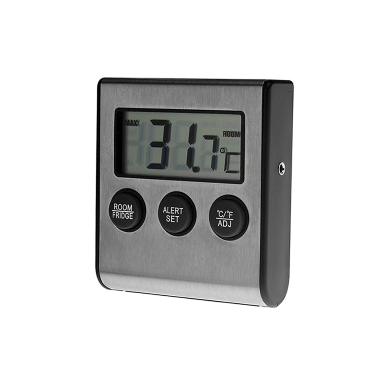 Amosfun 2 Pz termometro da termometro frigorifero termometro per frigorifero misuratore temperatura Termometro per temperatura alta e bassa thermometer utensili da cucina Black